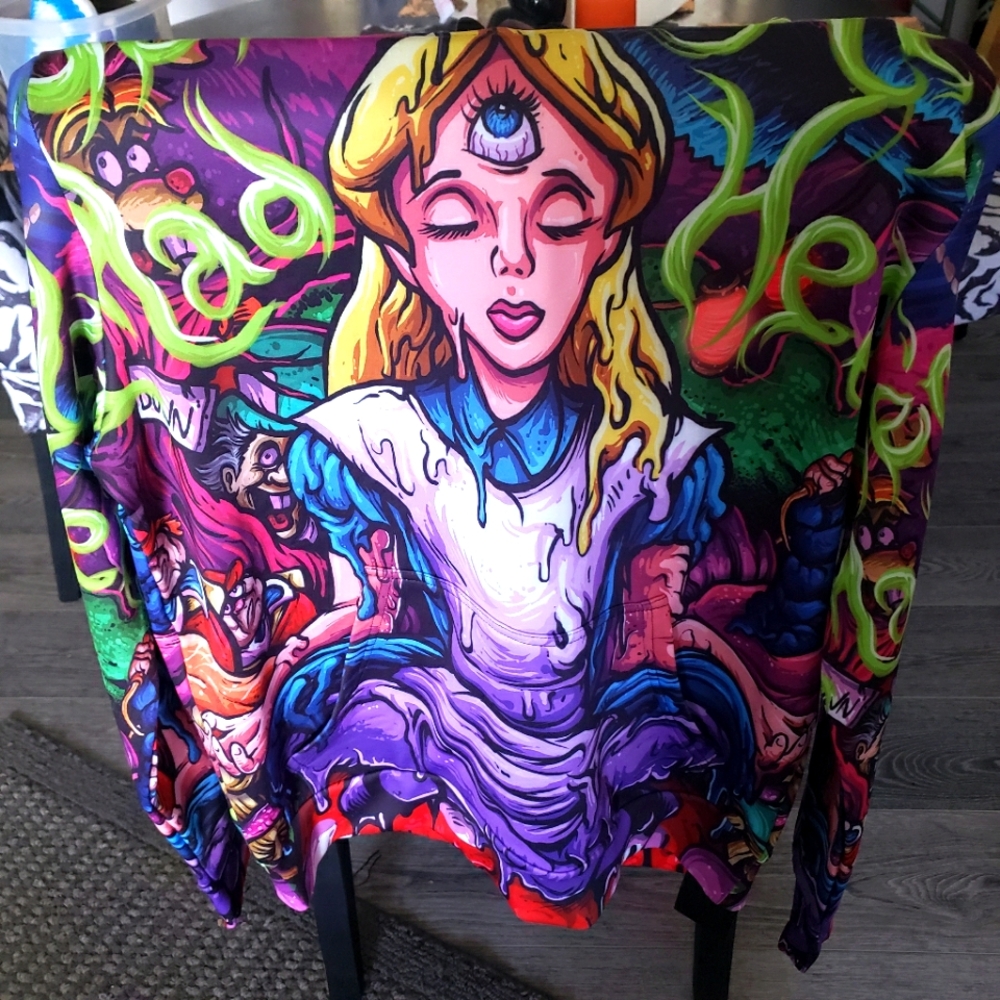 Waz up hoodie sz medium